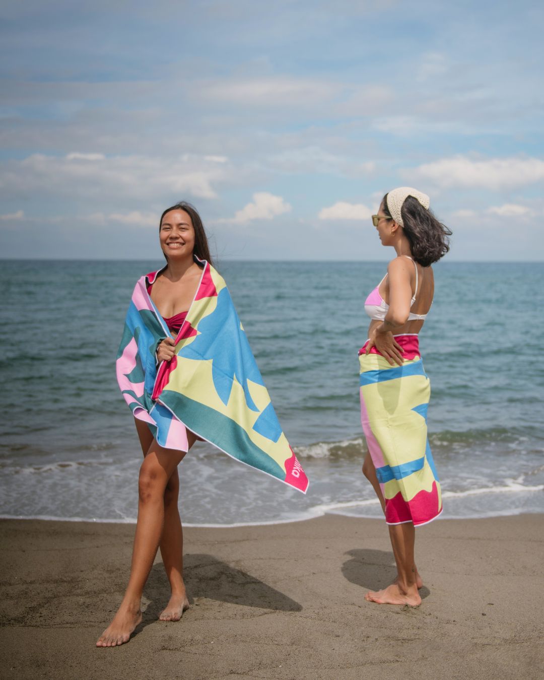 Palm Paradise Reversible Beach Towel