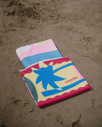 Palm Paradise Reversible Beach Towel