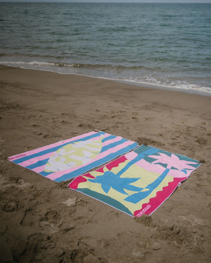 Palm Paradise Reversible Beach Towel